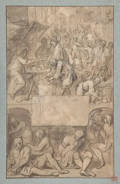 Allegory Of Commerce And A Debtors Prison