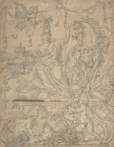 Allegory Of Europe From The Four Continents