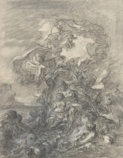 Allegory Of Fishery Neptune And Amphitrite 2
