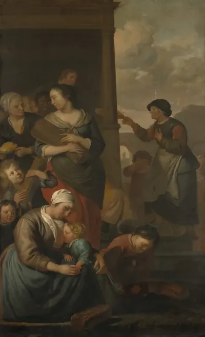 Allegory Of Food Distribution To The Poor