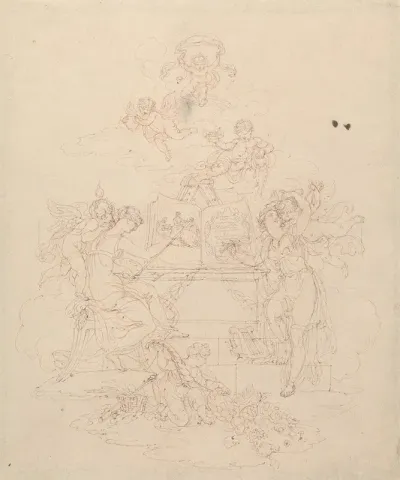 Allegory Of Painting And Literature
