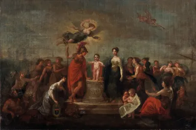 Allegory Of The Birth Of The King Of Rome