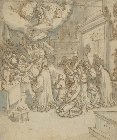 Allegory Of The Death Of A Religious Man