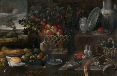 Allegory Of The Month Of August