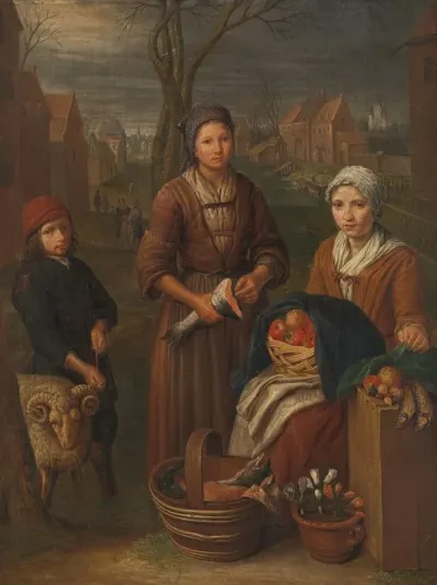 Allegory Of The Month Of March