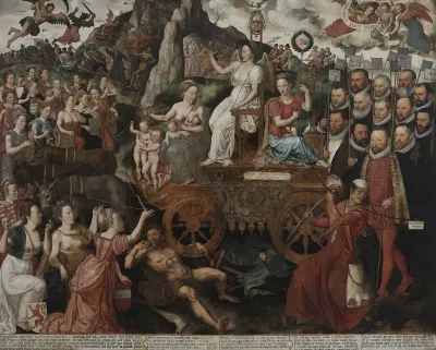 Allegory Of The Peace In The Low Countries In 1577