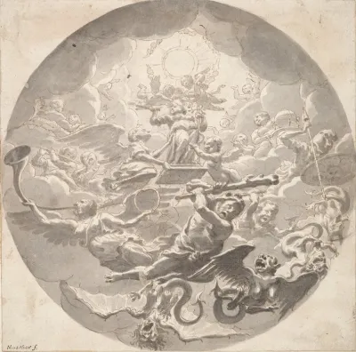 Allegory Of The Protection Of Art