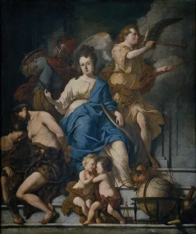 Allegory Of The Treaty Of Ryswick 1697