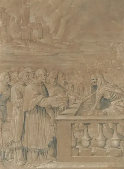 Allegory Of The Triumph Of Death Over Church And State