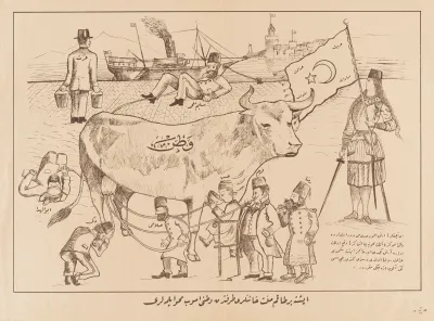 Allegory Of Turkey As The Milked Cow