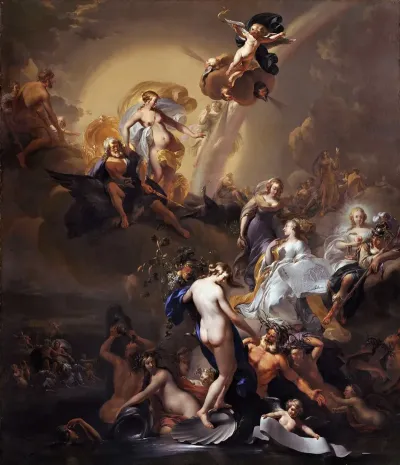 Allegory On The Expansion Of Amsterdam