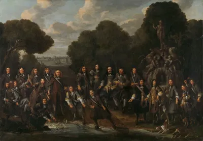 Allegory On The Flourishing Of The Dutch Fishery After The Second Anglo Dutch War 1665 67