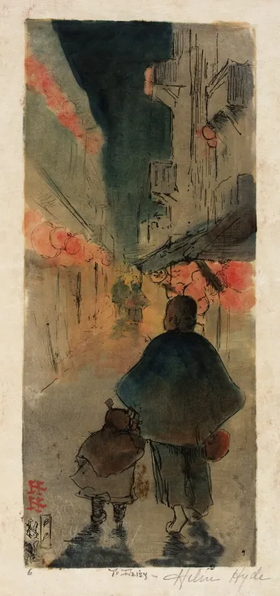 Alley In Chinatown
