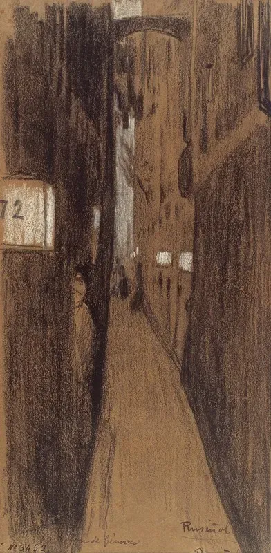 Alley In Genoa