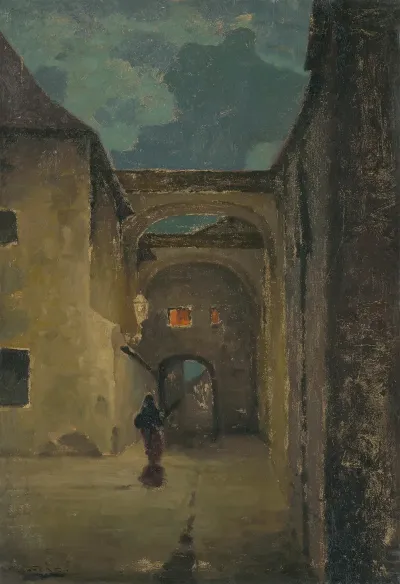 Alley In The Evening