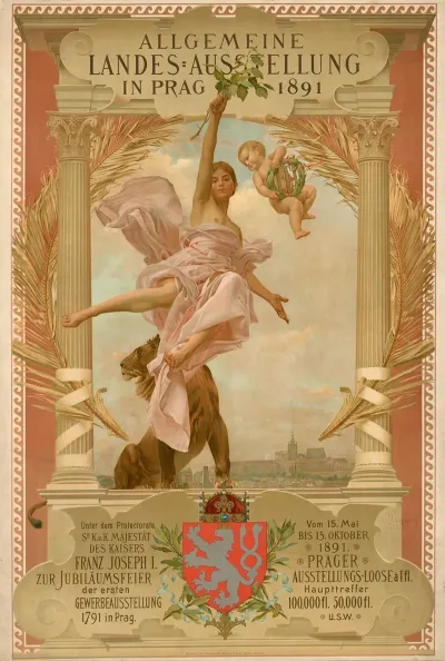 Allgemeine Landes Ausstellung In Prag 1891