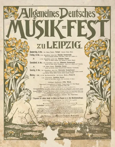 Allgemeines Deutsches Musikfest Zu Leipzig 1897