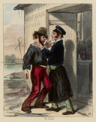 Allons Landerneau Mon Bonhomme Vous Avez Bu Et Vous Savez Que Vous Avez Le Vin Mauvais