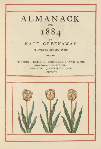 Almanack For 1884