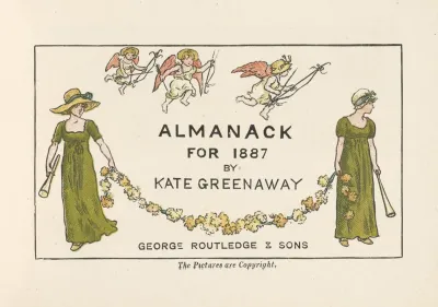 Almanack For 1887 Title