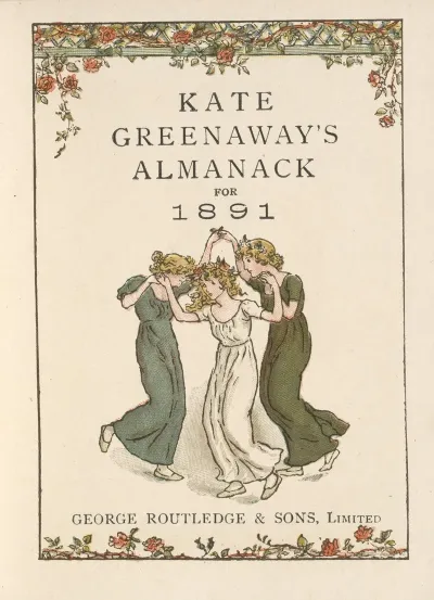 Almanack For 1891 Title