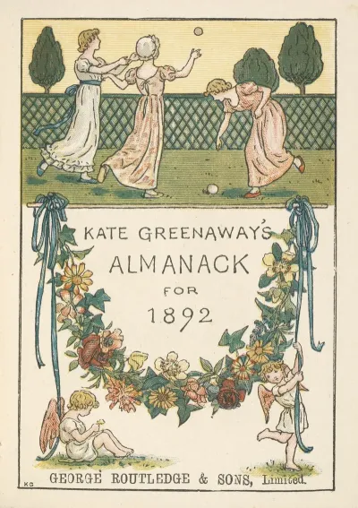 Almanack For 1892 Title