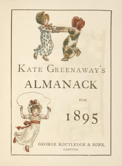 Almanack For 1895 Title