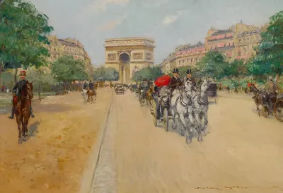Along The Champs Elysees