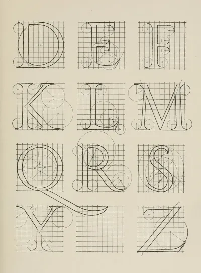 Alphabet After Serlio 2