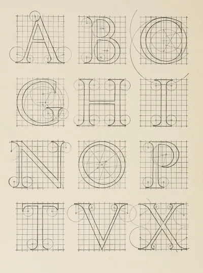 Alphabet After Serlio