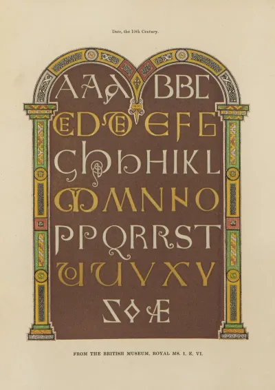 Alphabets Numerals And Devices Of The Middle Ages Pl 02
