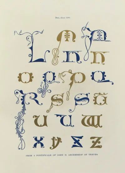 Alphabets Numerals And Devices Of The Middle Ages Pl 23