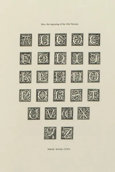 Alphabets Numerals And Devices Of The Middle Ages Pl 35