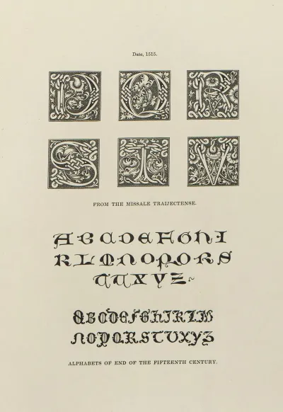 Alphabets Numerals And Devices Of The Middle Ages Pl 37