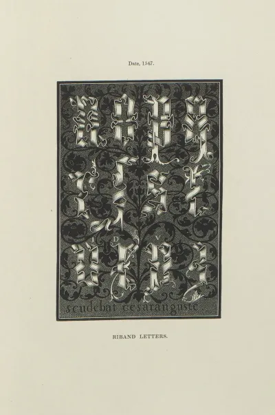 Alphabets Numerals And Devices Of The Middle Ages Pl 43