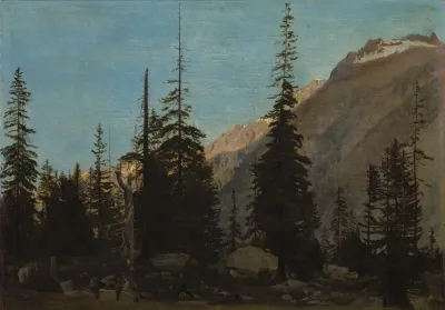 Alpine Landscape The Handegg Switzerland
