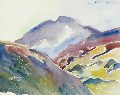 Alpine Landscape Upper Engadin