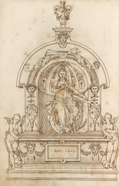 Altar Pieces And Decorations Pl 076