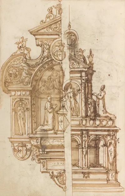 Altar Pieces And Decorations Pl 085