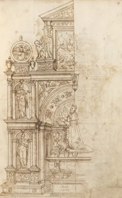 Altar Pieces And Decorations Pl 092