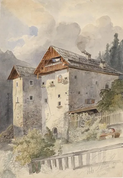 Alte Hauser In Hallstadt