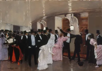 Altercation Dans Les Couloirs De Lopera