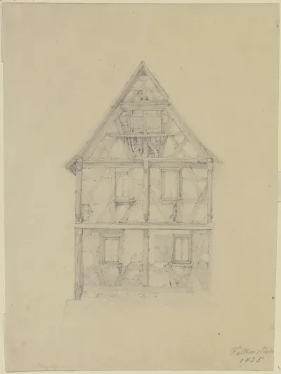 Altes Haus Mit Schonem Fachwerk