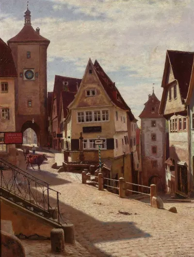 Am Plonlein In Rothenburg