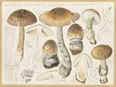 Amanita Inaurata Secretan Strangulata Fr