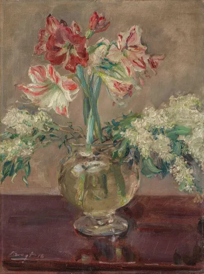 Amaryllis Und Flieder