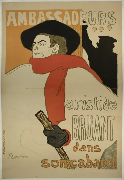 Ambassadeurs Aristide Bruant Dans Son Cabaret