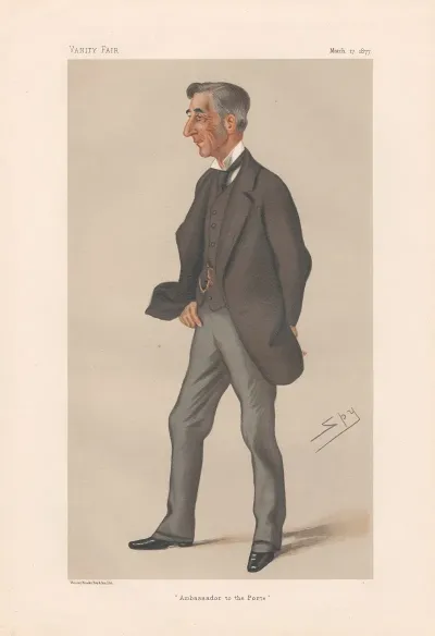 Ambassador To The Porte The Rt Hon Sir Henry George Elliot 17 March 1877