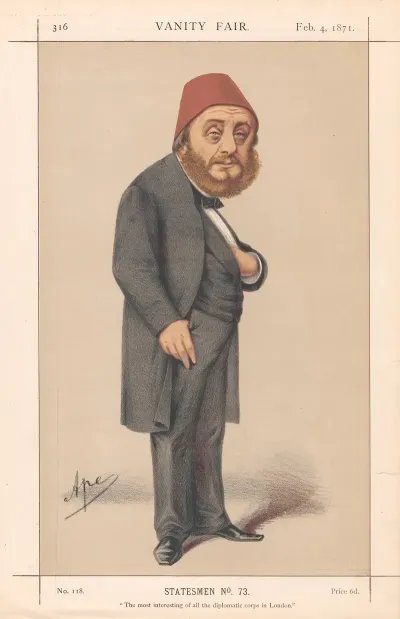 Ambassadors Of England The Most Interesting Of All The Diplomatic Corps In London Mr Musurus 4 February 1871