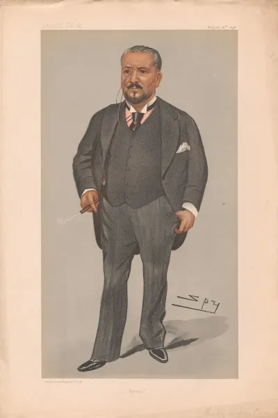 Ambassadors To England Brazil The Chevailier De Souza Correa 18 August 1898